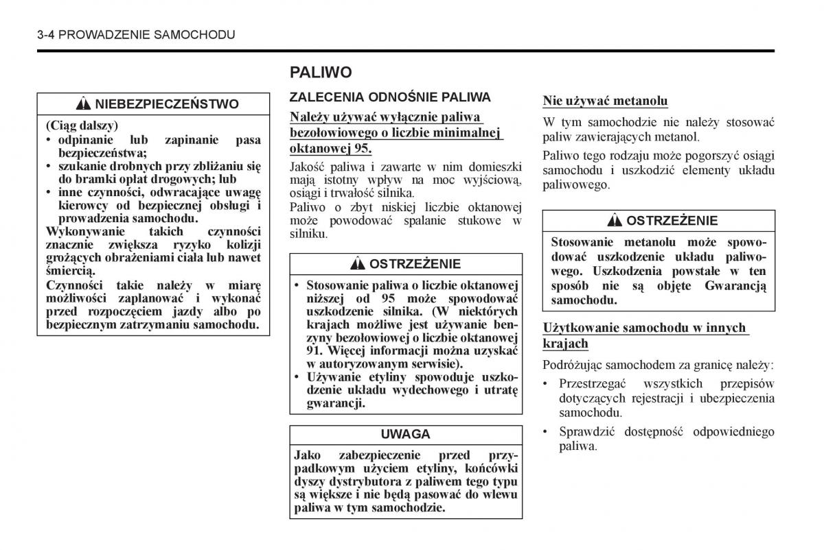 Chevrolet Captiva instrukcja obslugi / page 126