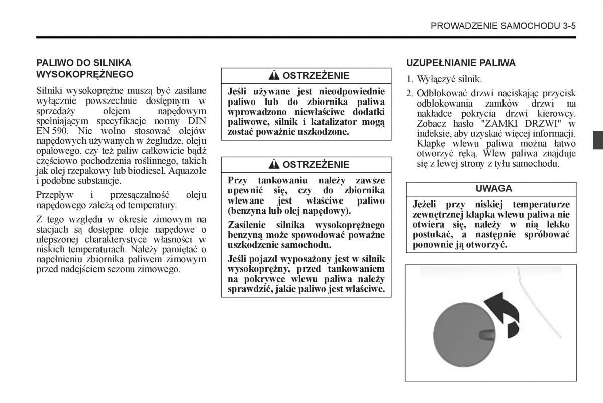 Chevrolet Captiva instrukcja obslugi / page 127