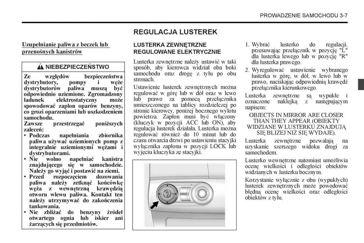 Chevrolet Captiva instrukcja obslugi / page 129