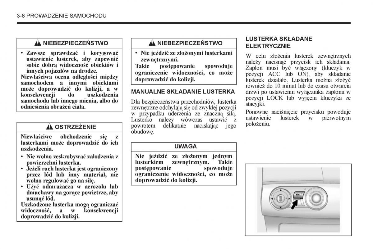 Chevrolet Captiva instrukcja obslugi / page 130