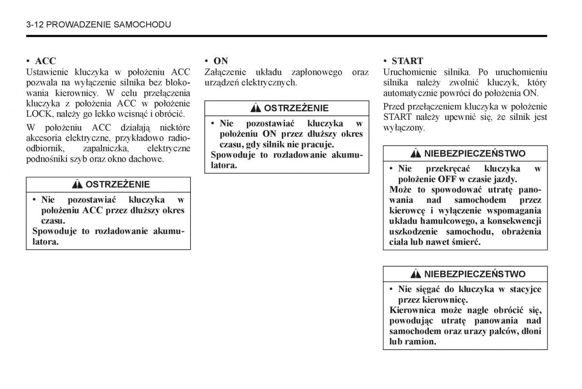 Chevrolet Captiva instrukcja obslugi / page 134