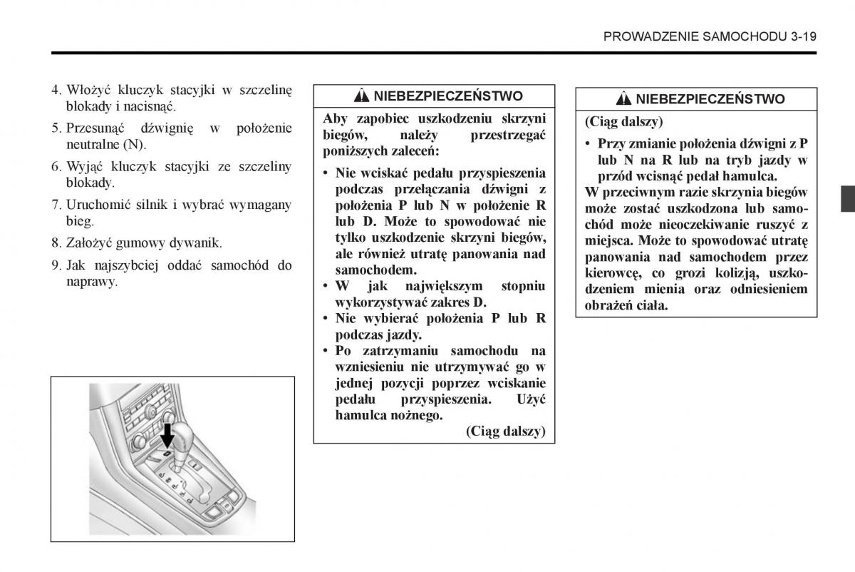 Chevrolet Captiva instrukcja obslugi / page 141