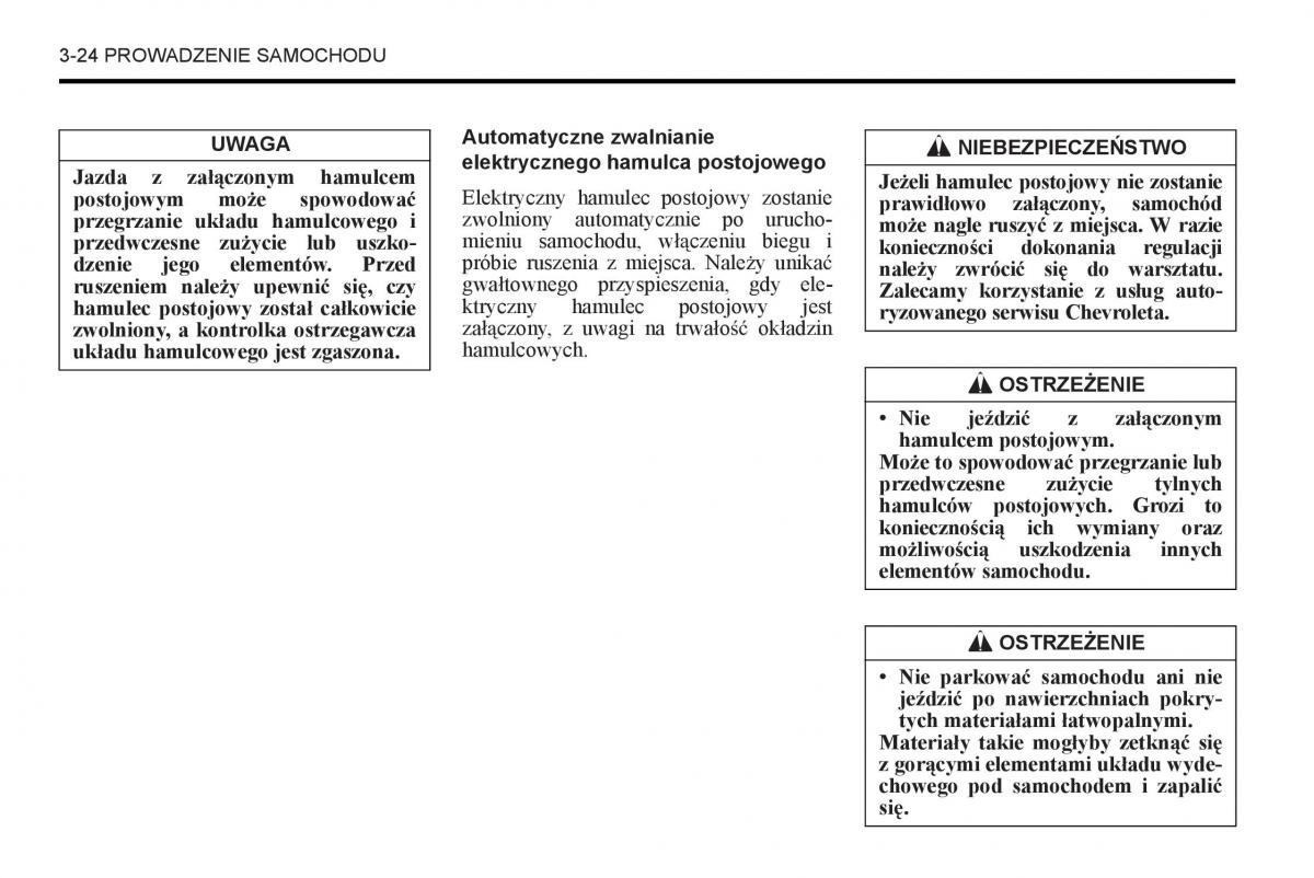 Chevrolet Captiva instrukcja obslugi / page 146