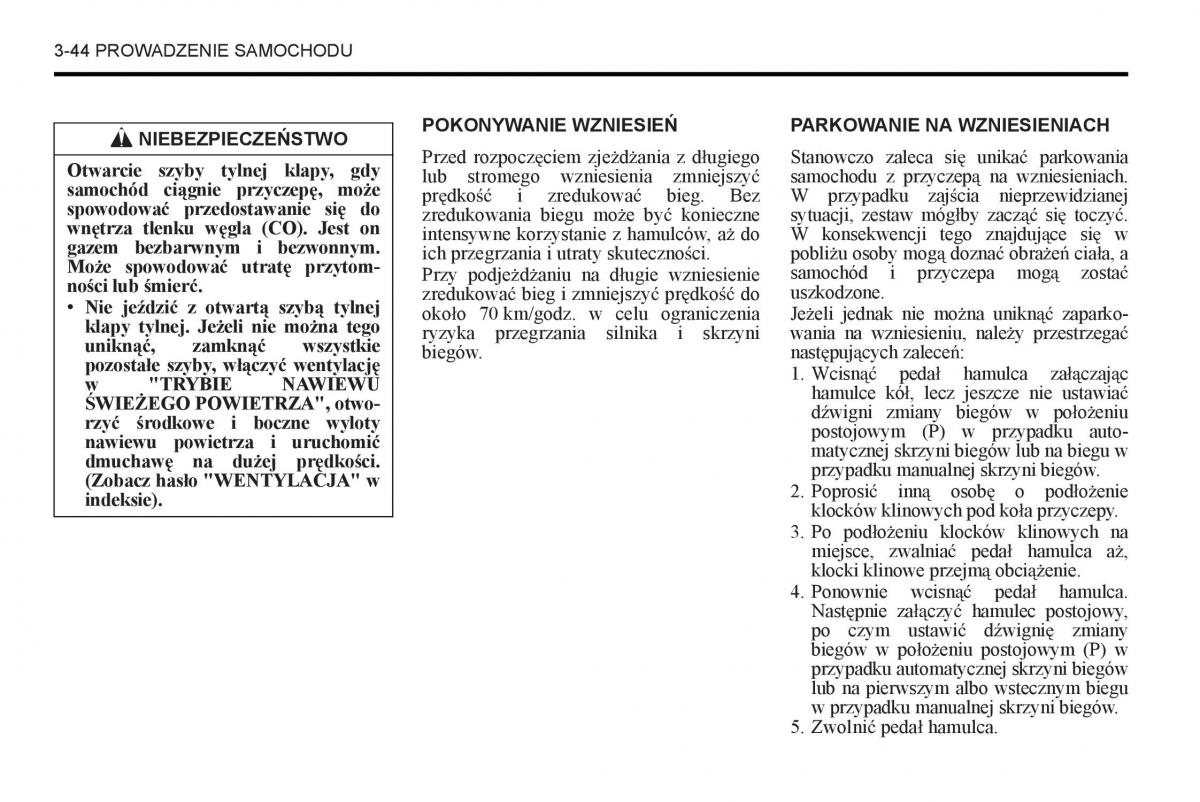 Chevrolet Captiva instrukcja obslugi / page 166