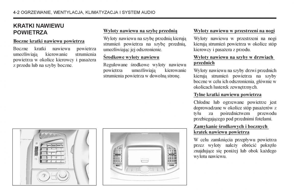 Chevrolet Captiva instrukcja obslugi / page 170