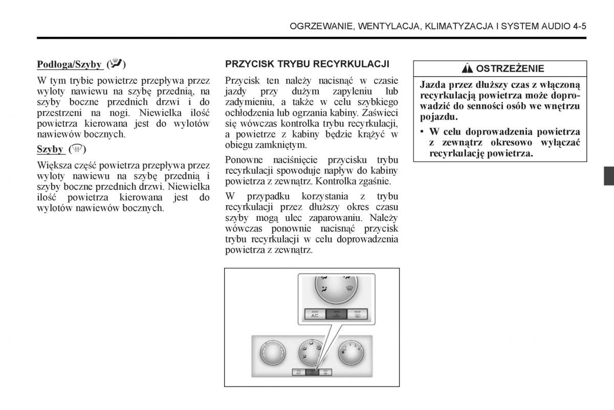 Chevrolet Captiva instrukcja obslugi / page 173