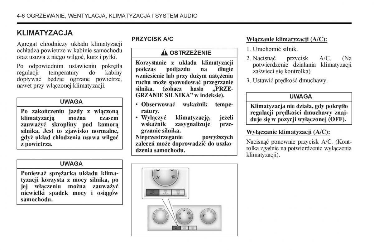 Chevrolet Captiva instrukcja obslugi / page 174