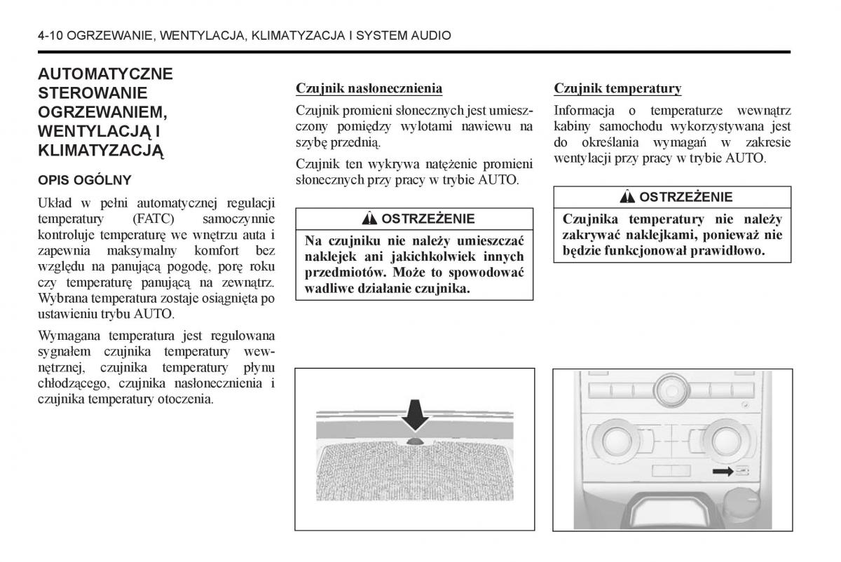 Chevrolet Captiva instrukcja obslugi / page 178