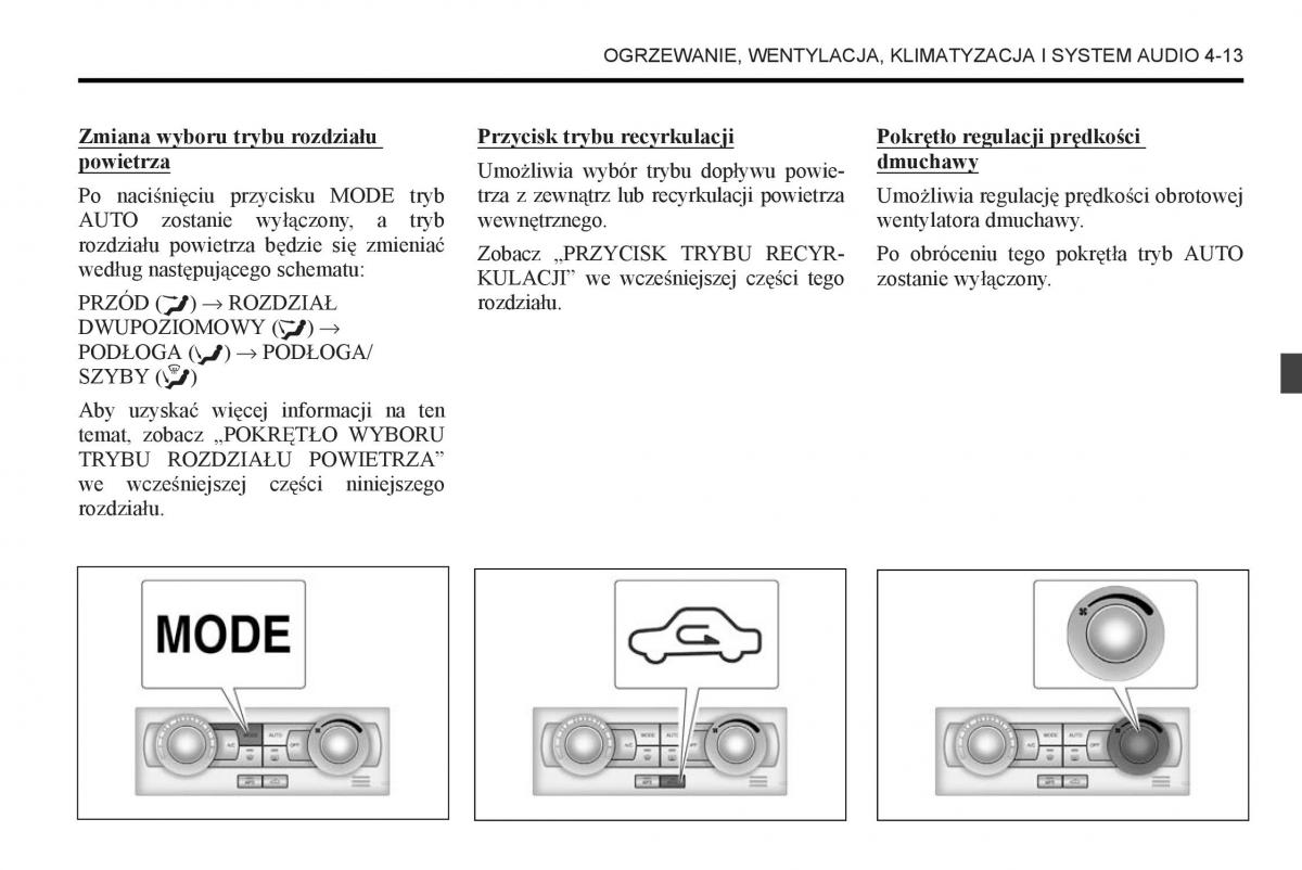 Chevrolet Captiva instrukcja obslugi / page 181