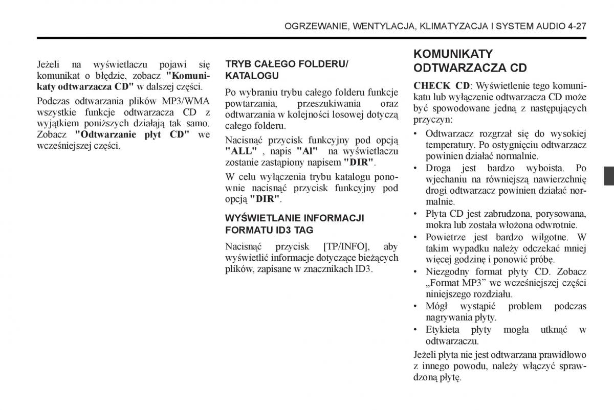 Chevrolet Captiva instrukcja obslugi / page 195