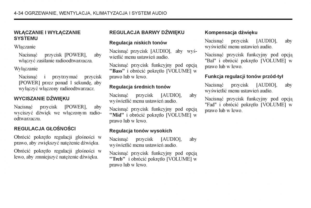 Chevrolet Captiva instrukcja obslugi / page 202