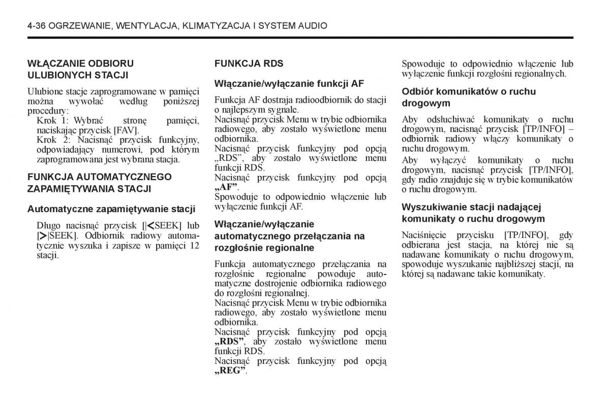 Chevrolet Captiva instrukcja obslugi / page 204