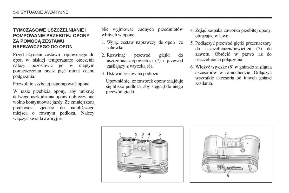 Chevrolet Captiva instrukcja obslugi / page 220