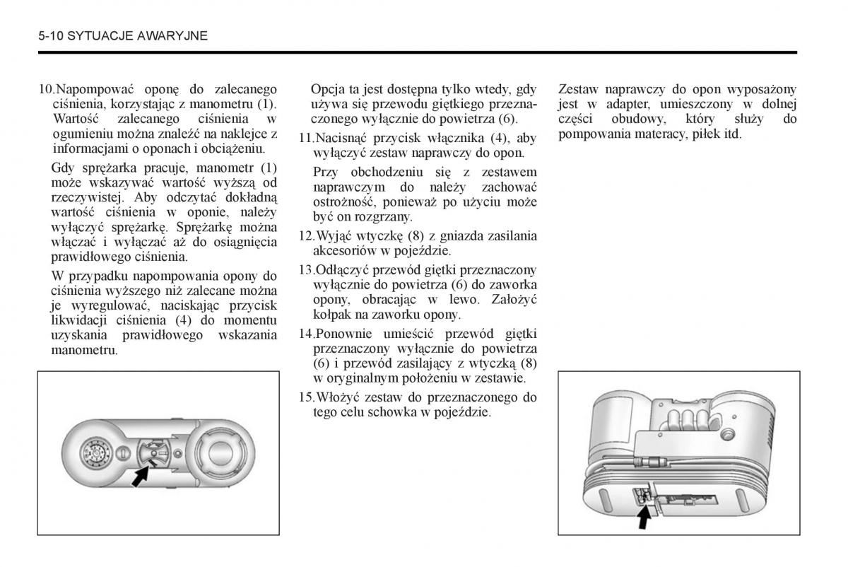 Chevrolet Captiva instrukcja obslugi / page 224