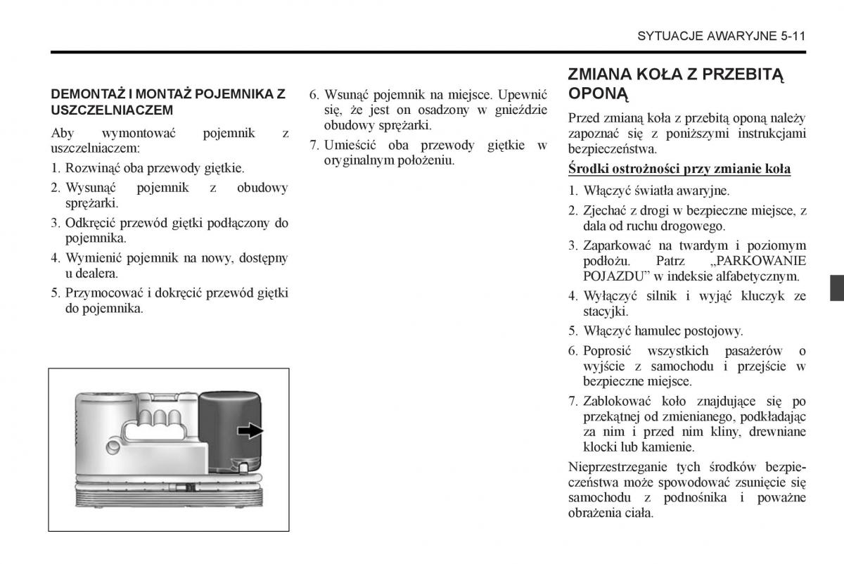 Chevrolet Captiva instrukcja obslugi / page 225