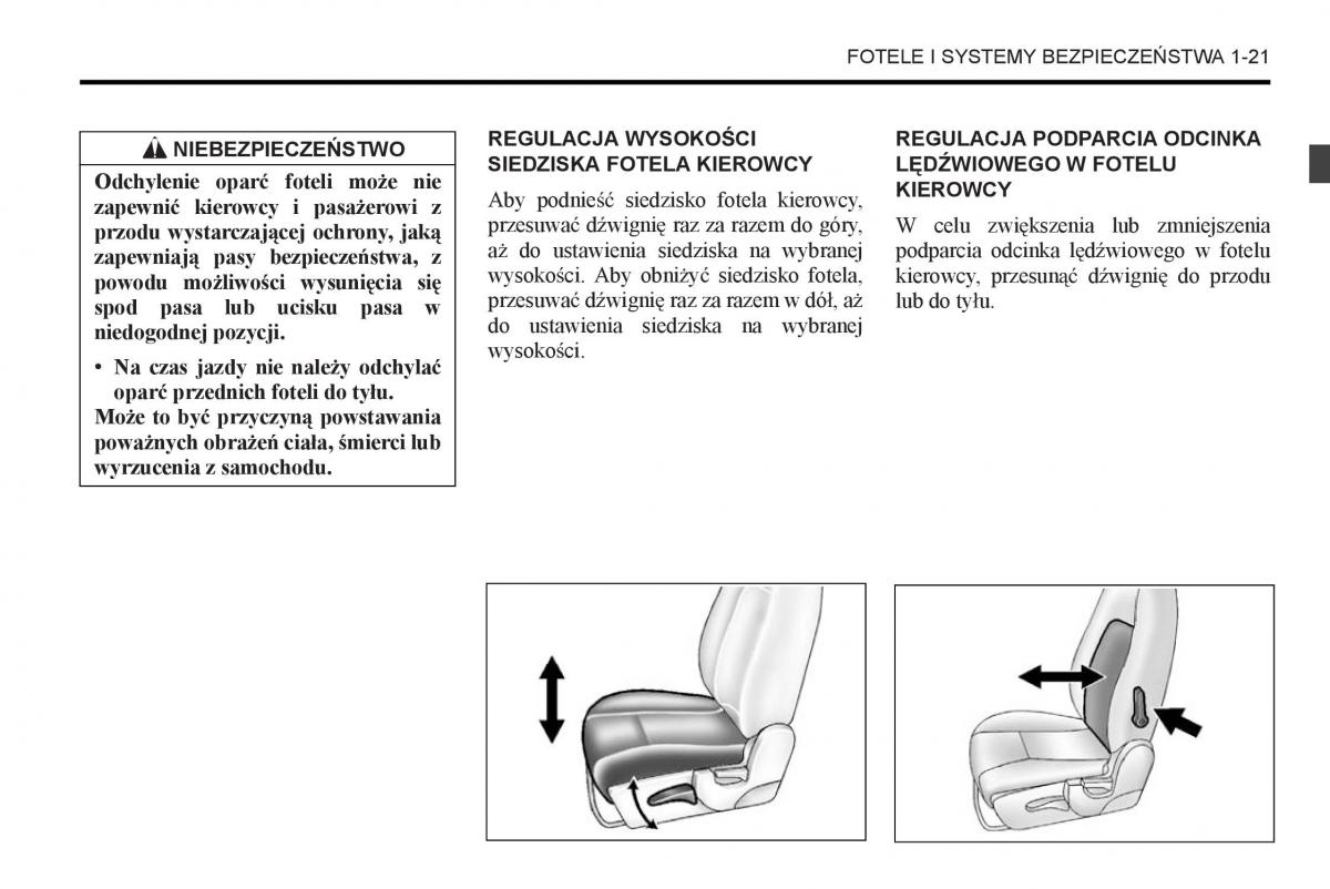 Chevrolet Captiva instrukcja obslugi / page 25