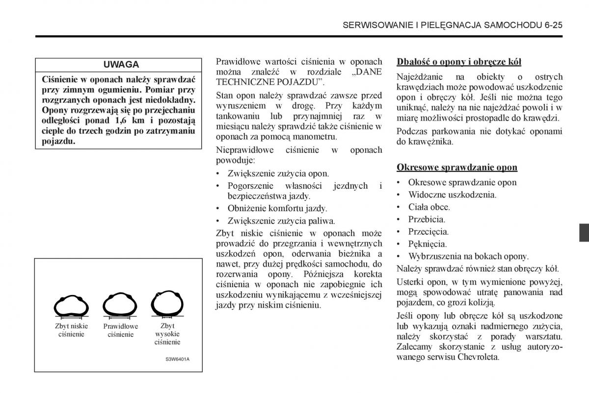 Chevrolet Captiva instrukcja obslugi / page 263