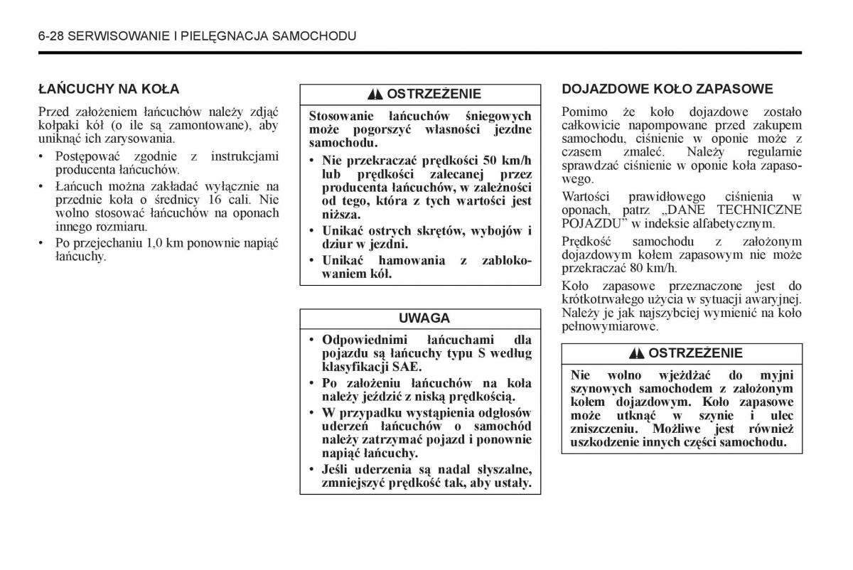 Chevrolet Captiva instrukcja obslugi / page 266