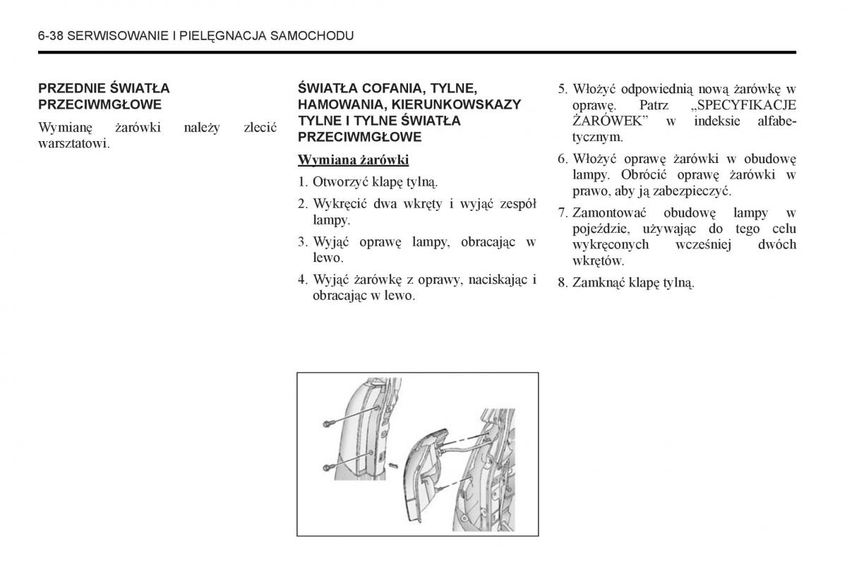 Chevrolet Captiva instrukcja obslugi / page 276