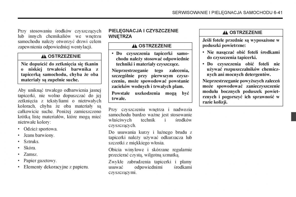 Chevrolet Captiva instrukcja obslugi / page 279