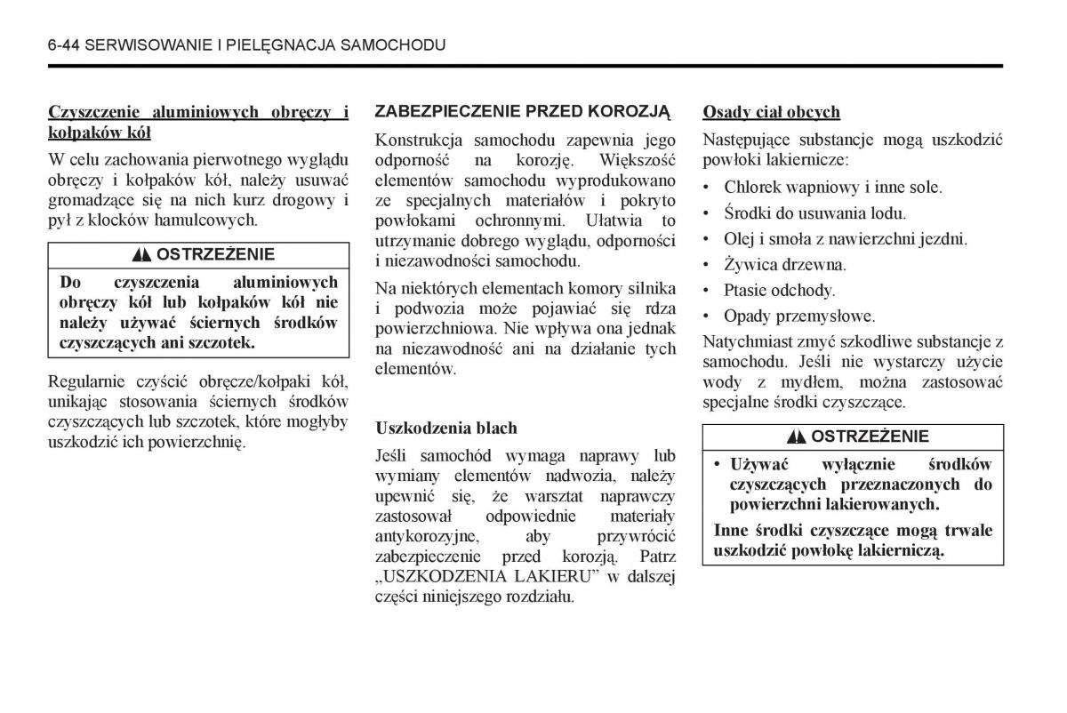 Chevrolet Captiva instrukcja obslugi / page 282