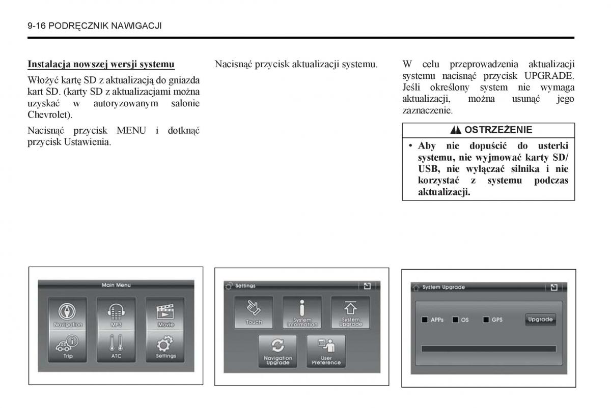 Chevrolet Captiva instrukcja obslugi / page 316