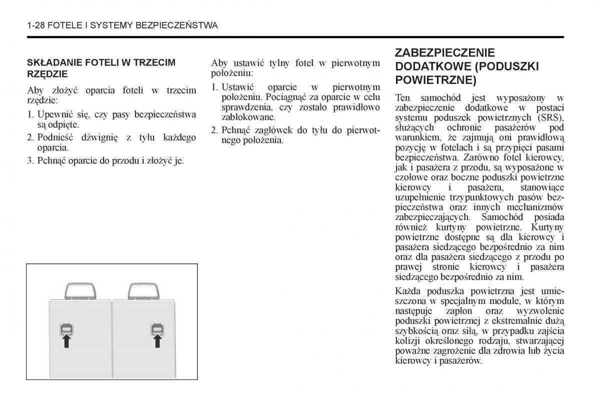 Chevrolet Captiva instrukcja obslugi / page 32