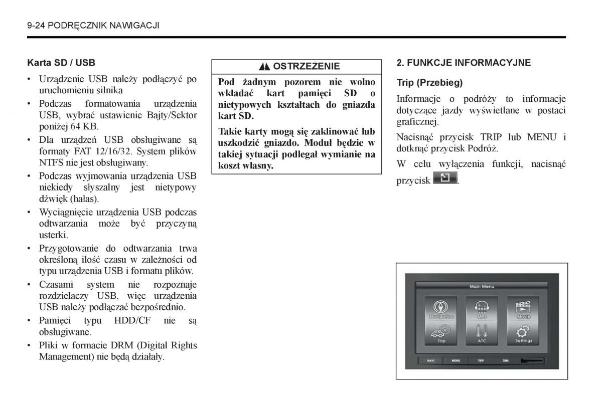 Chevrolet Captiva instrukcja obslugi / page 324