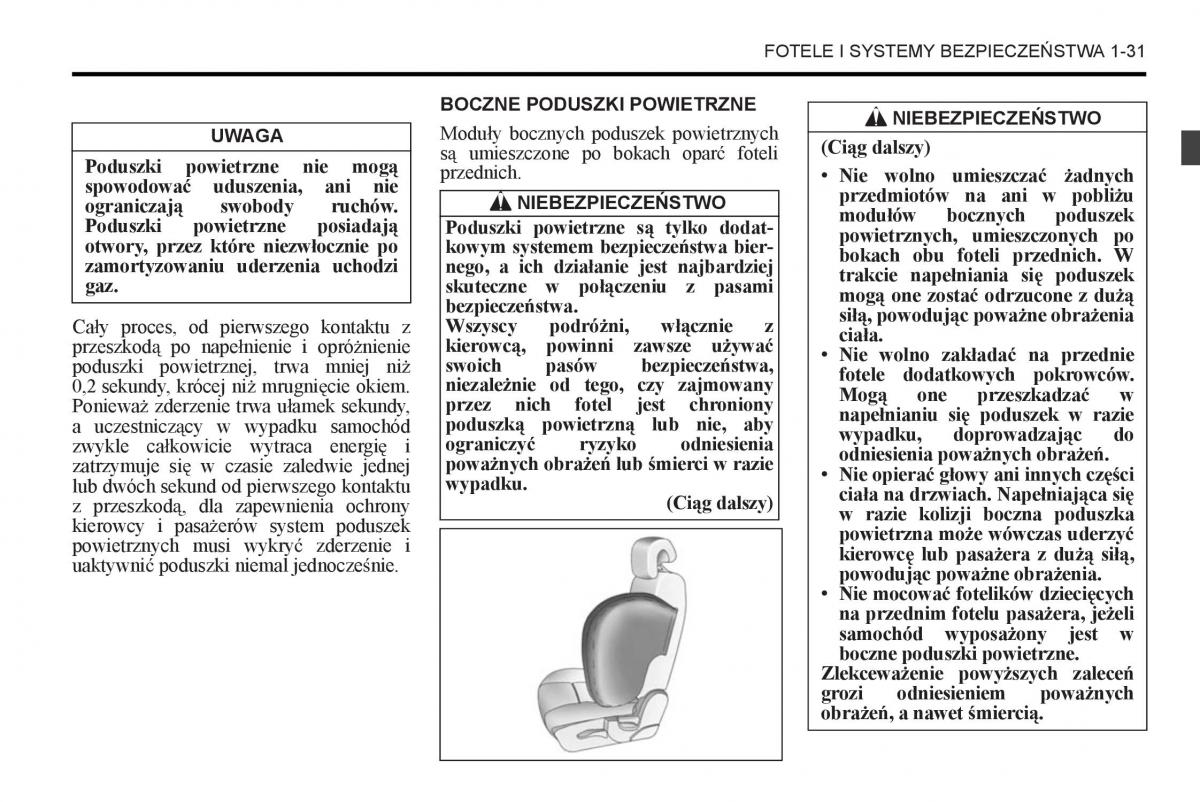 Chevrolet Captiva instrukcja obslugi / page 35