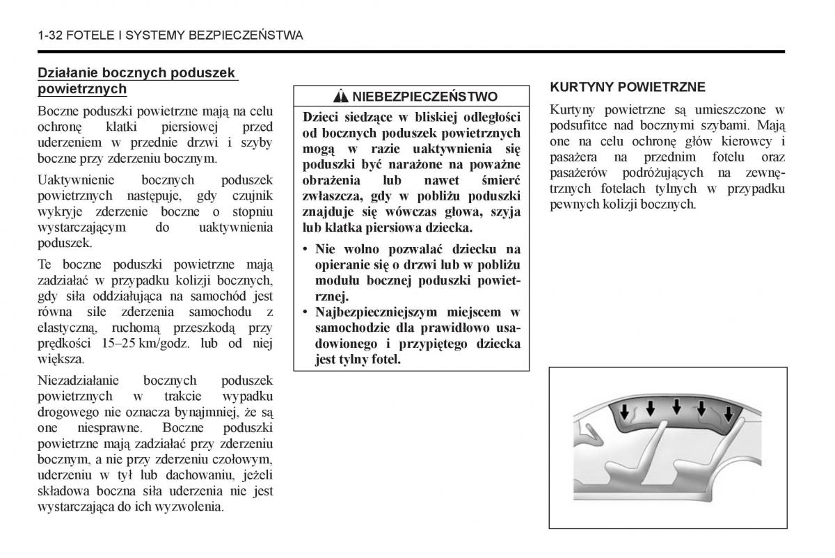 Chevrolet Captiva instrukcja obslugi / page 36