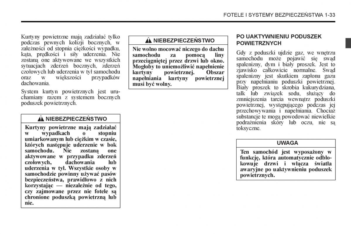 Chevrolet Captiva instrukcja obslugi / page 37