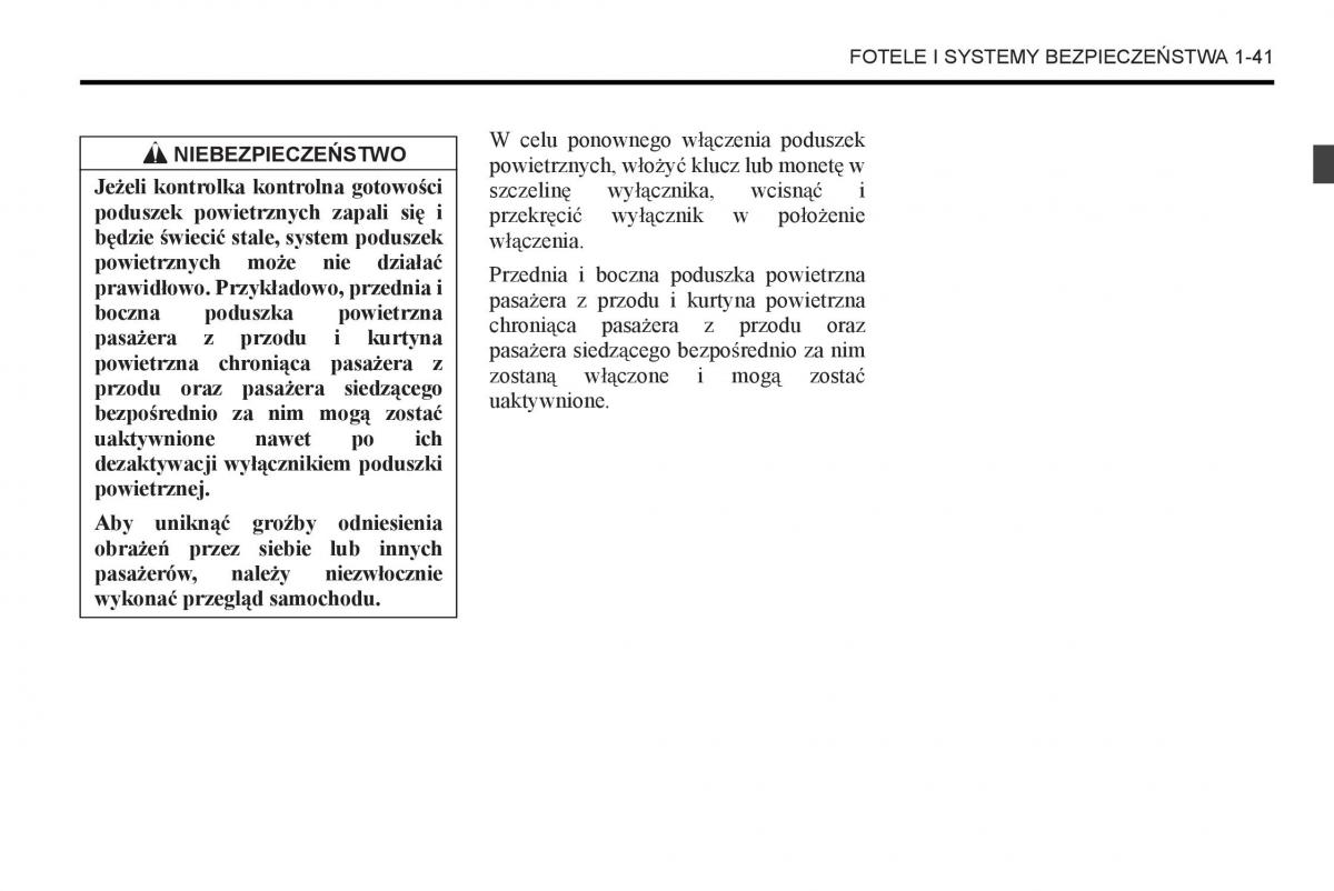 Chevrolet Captiva instrukcja obslugi / page 45