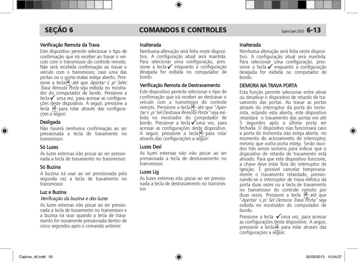 Chevrolet Captiva manual del propietario / page 56