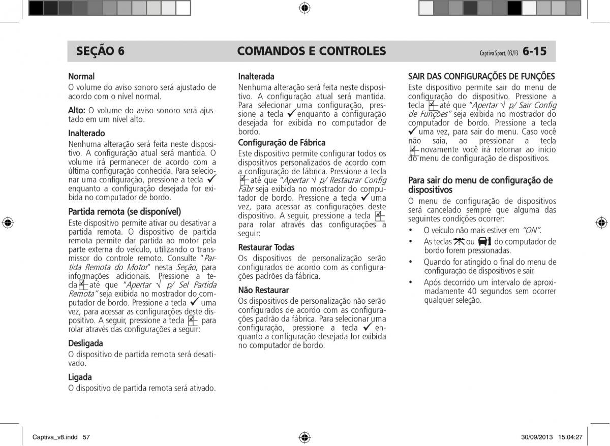 Chevrolet Captiva manual del propietario / page 58