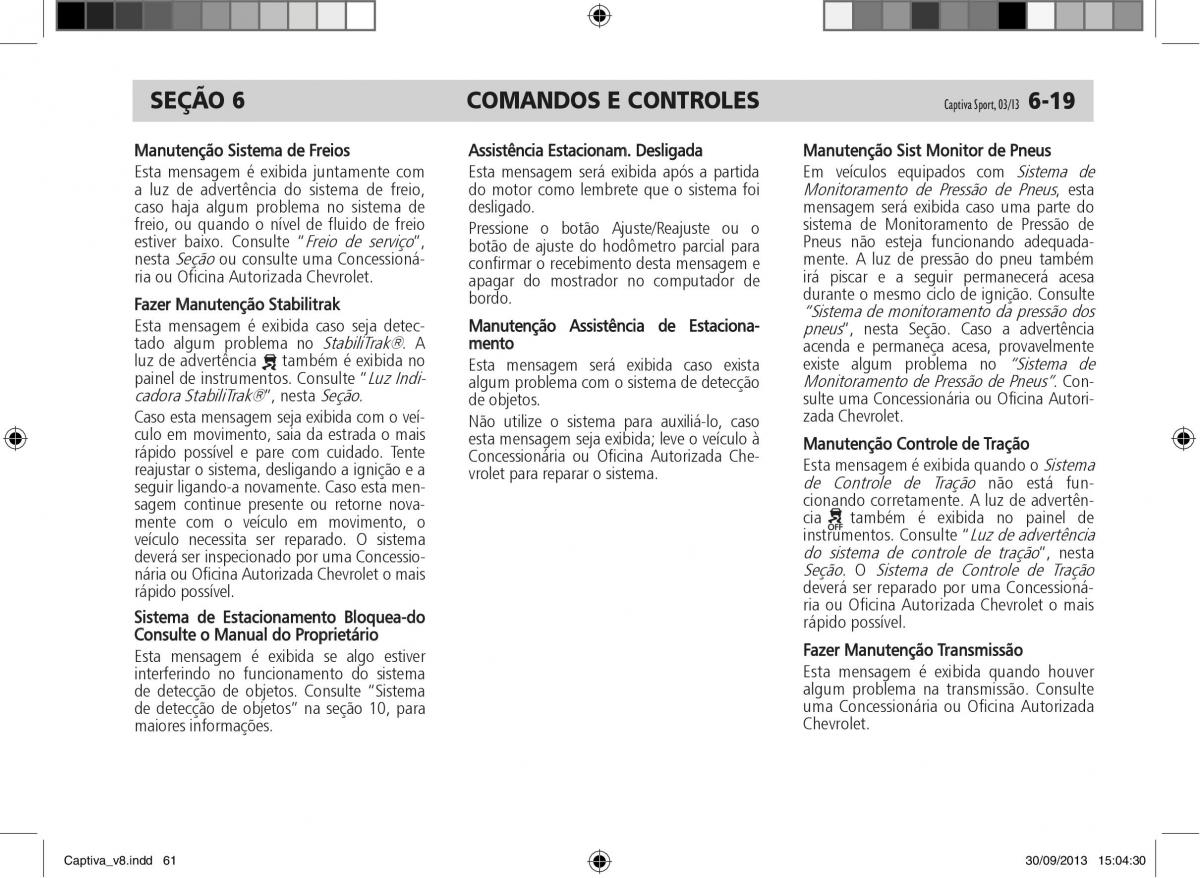 Chevrolet Captiva manual del propietario / page 62