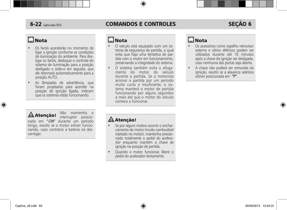 Chevrolet Captiva manual del propietario / page 65