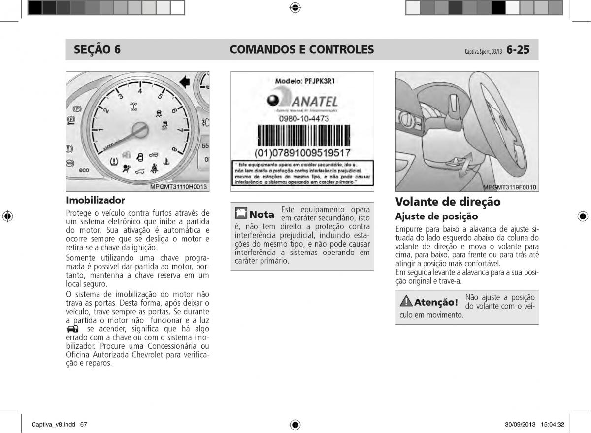 Chevrolet Captiva manual del propietario / page 68