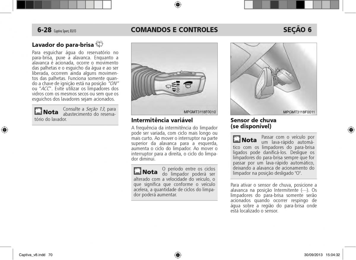 Chevrolet Captiva manual del propietario / page 71