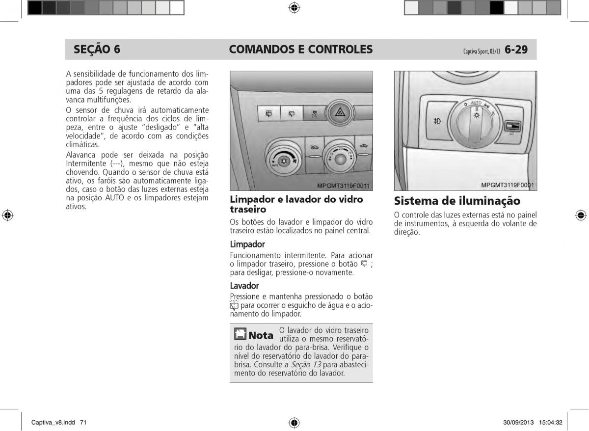 Chevrolet Captiva manual del propietario / page 72