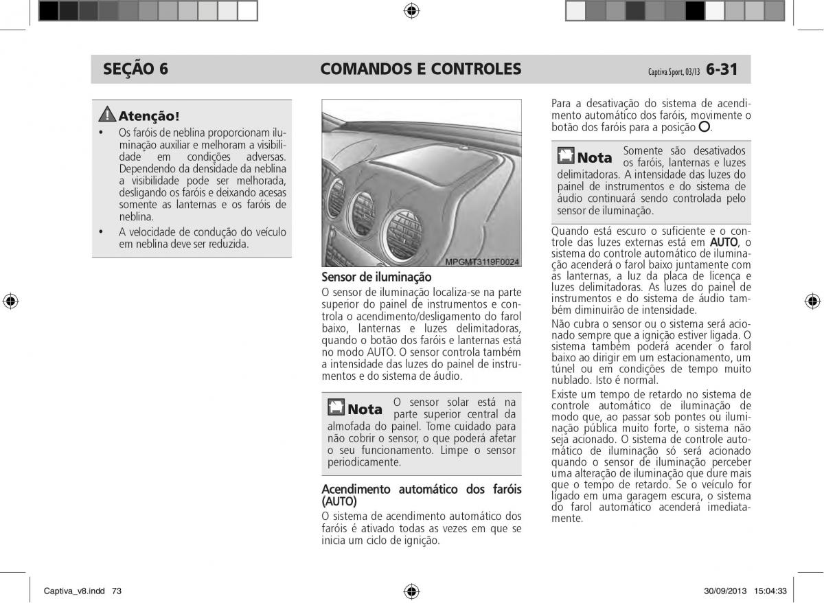 Chevrolet Captiva manual del propietario / page 74