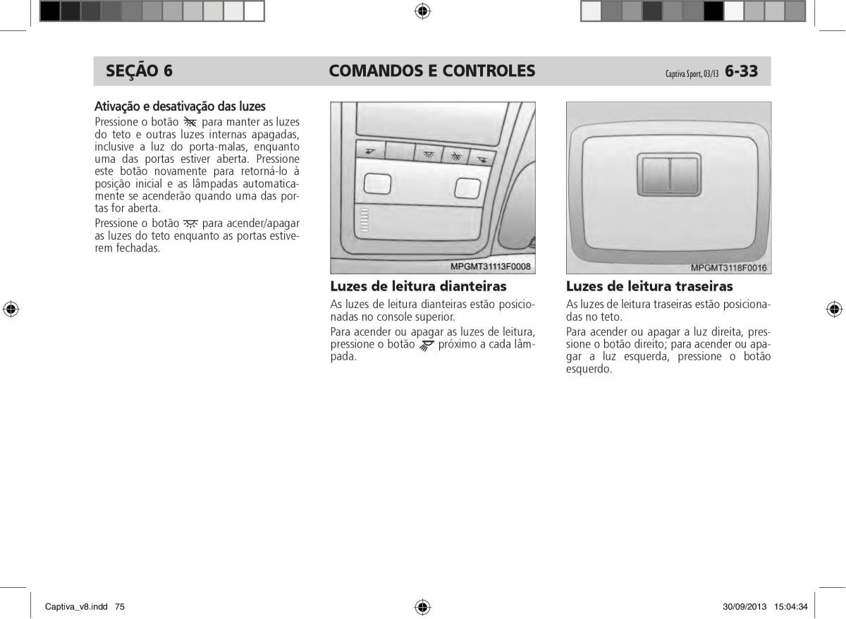 Chevrolet Captiva manual del propietario / page 76