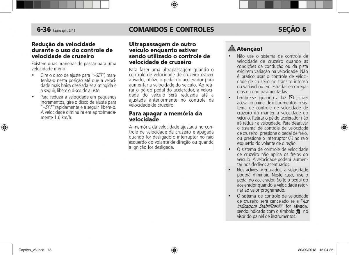 Chevrolet Captiva manual del propietario / page 79