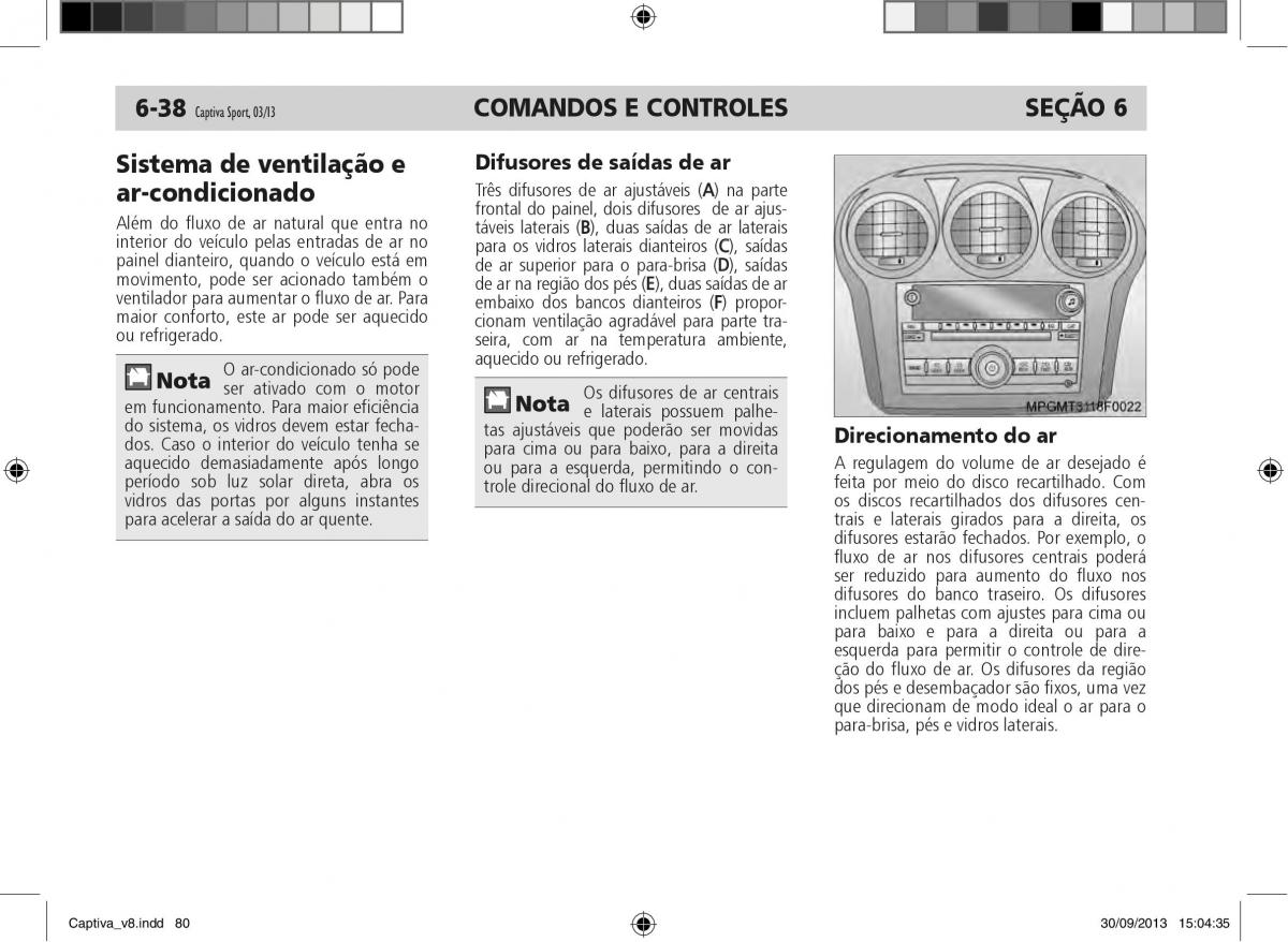 Chevrolet Captiva manual del propietario / page 81