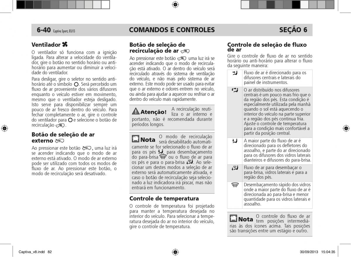 Chevrolet Captiva manual del propietario / page 83