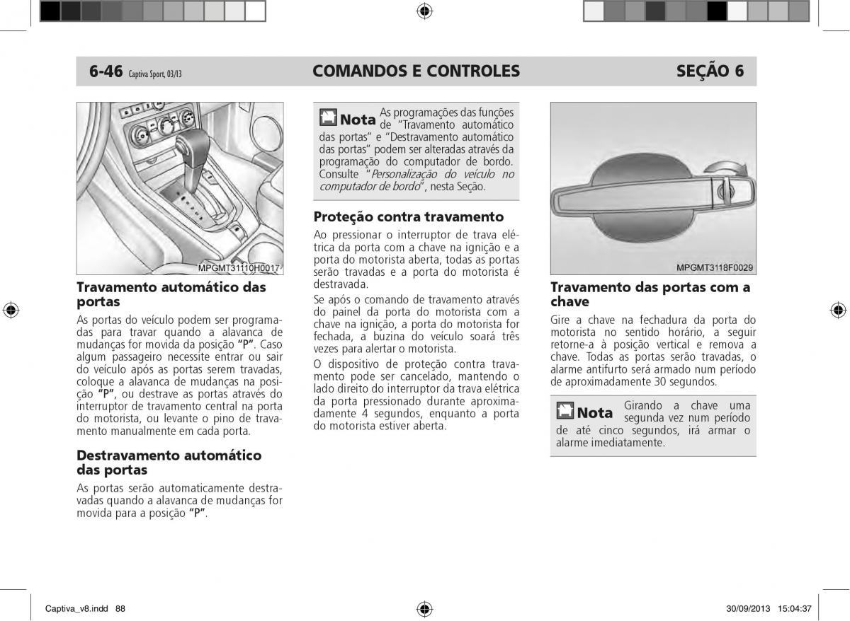 Chevrolet Captiva manual del propietario / page 89