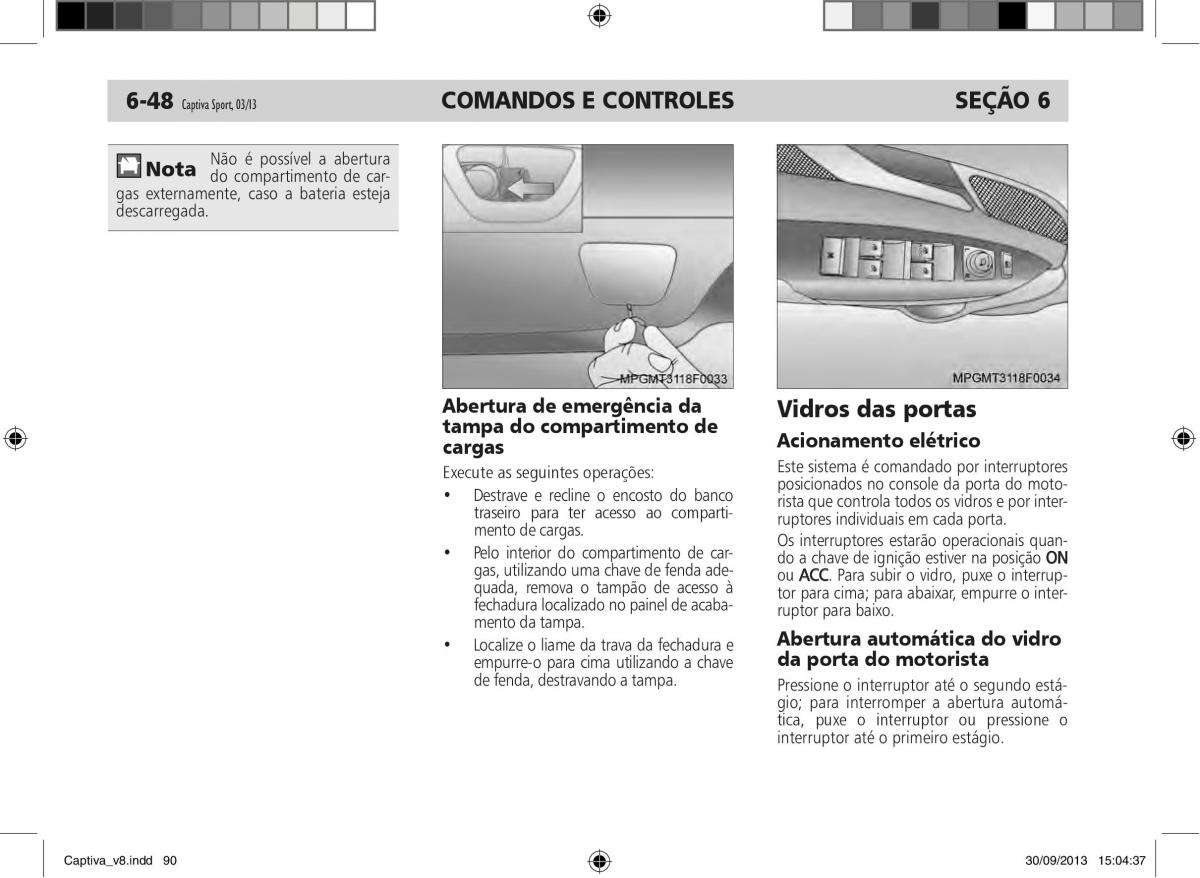 Chevrolet Captiva manual del propietario / page 91