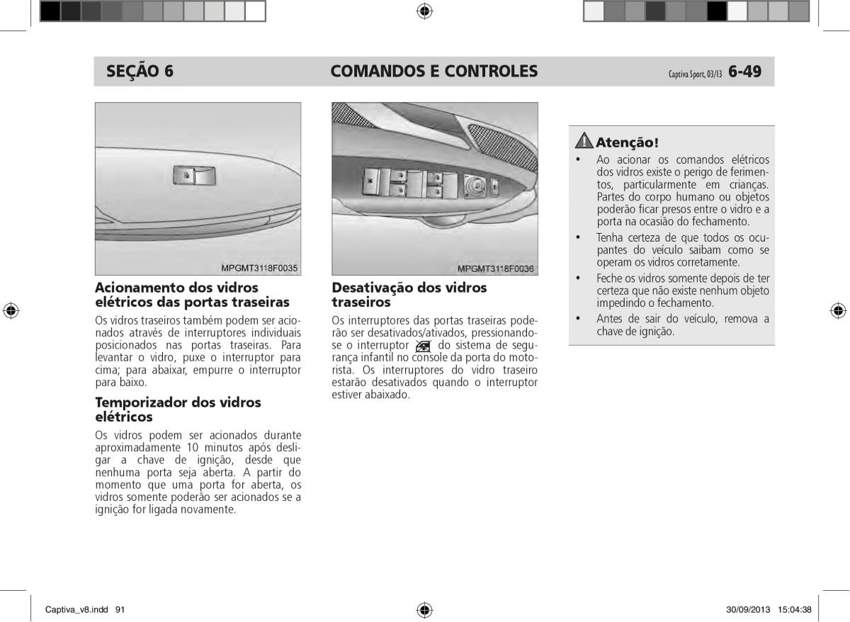 Chevrolet Captiva manual del propietario / page 92