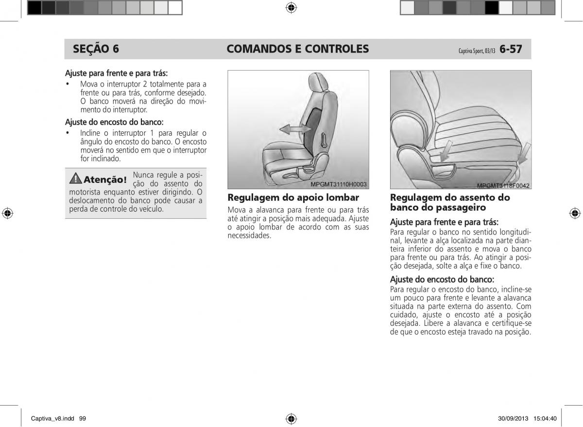 Chevrolet Captiva manual del propietario / page 100