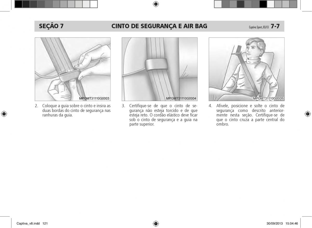 Chevrolet Captiva manual del propietario / page 122