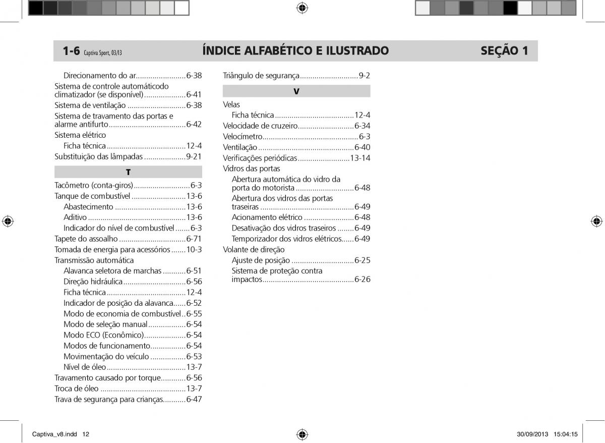 Chevrolet Captiva manual del propietario / page 13